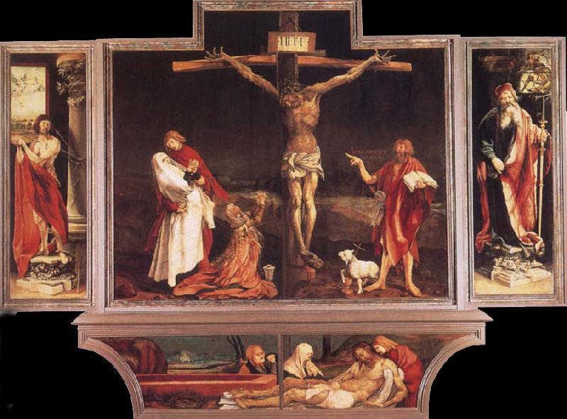 Grunewald, Matthias Crucifixion Sweden oil painting art
